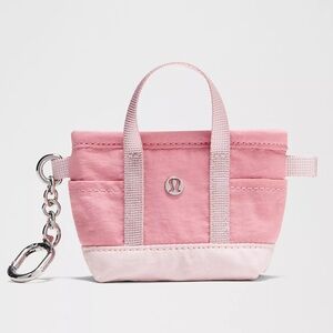 NWT Lululemon Daily Multi-Pocket Nano Tote Bag in Pink Tide/Flush Pink